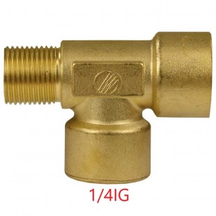 Тройник 3/8AG x 3/8IG x 1/4IG Тройник 3/8AG x 3/8IG x 1/4IG